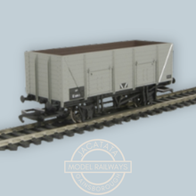 Load image into Gallery viewer, Hornby - R6108G - 20 Ton - 9 Plank - Mineral Wagon - BR Grey Livery - E30911 - OO Gauge
