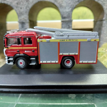 Load image into Gallery viewer, Oxford Diecast - MAN - Avon Fire &amp; Rescue Engine - 1:76 Scale
