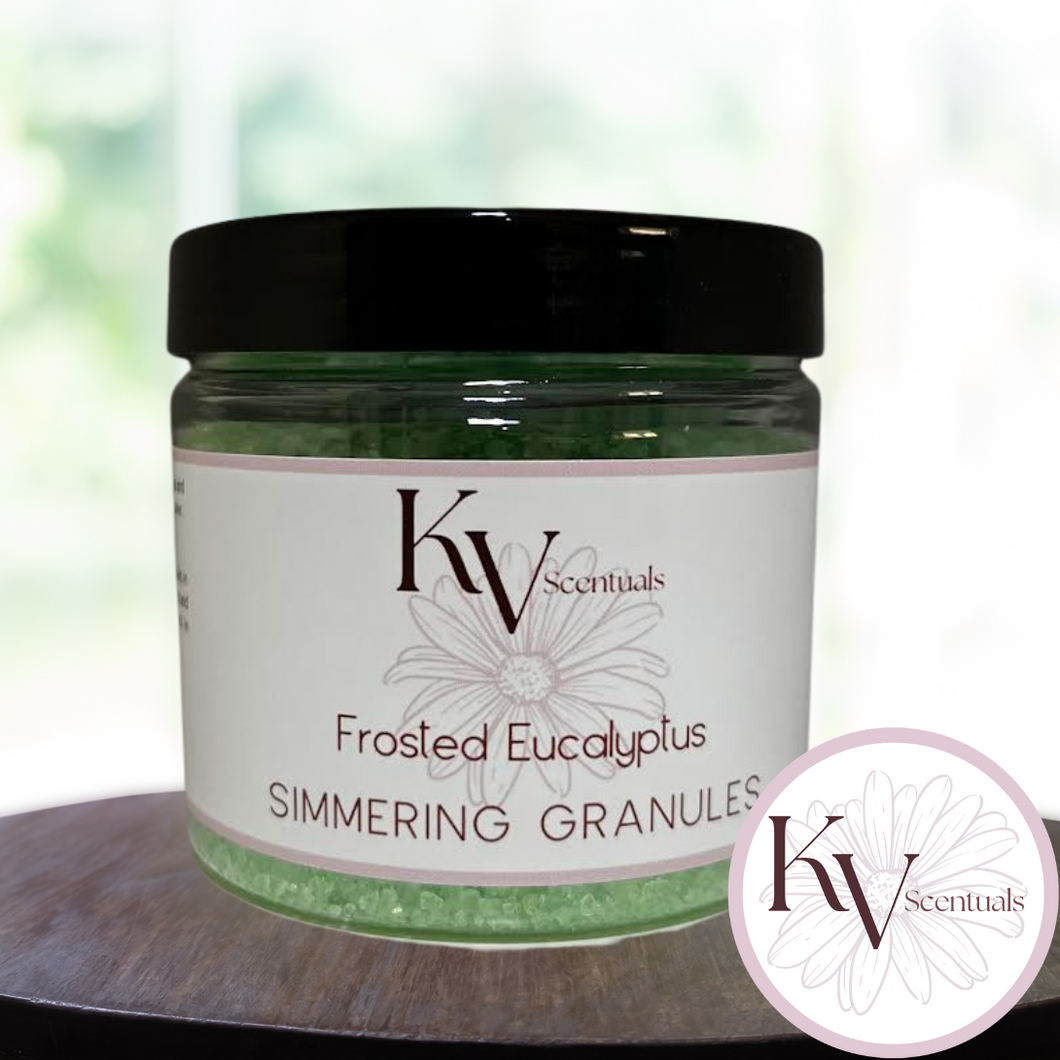 Frosted Eucalyptus Simmering Granules 200g