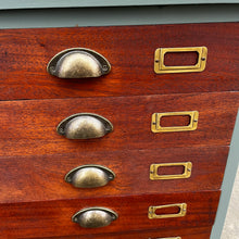 Load image into Gallery viewer, Vintage Chest of Seven Drawers in Mahogany
