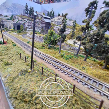 Load image into Gallery viewer, Rocky Mountain Railway Layout - Twin Tracks - Points - Wired - N Gauge
