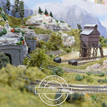 Load image into Gallery viewer, Rocky Mountain Railway Layout - Twin Tracks - Points - Wired - N Gauge
