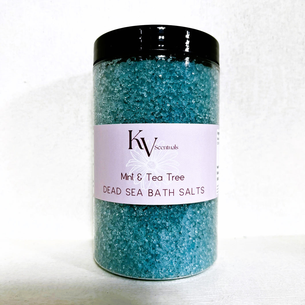 Mint & Tea Tree Dead Sea Bath Salts 475g