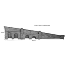 Load image into Gallery viewer, Metcalfe P0248 - Tapered Retaining Walls - Brick Style - Card Construction Kit - OO/HO Scale
