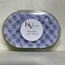 Load image into Gallery viewer, Parma Violet Soap Sponge
