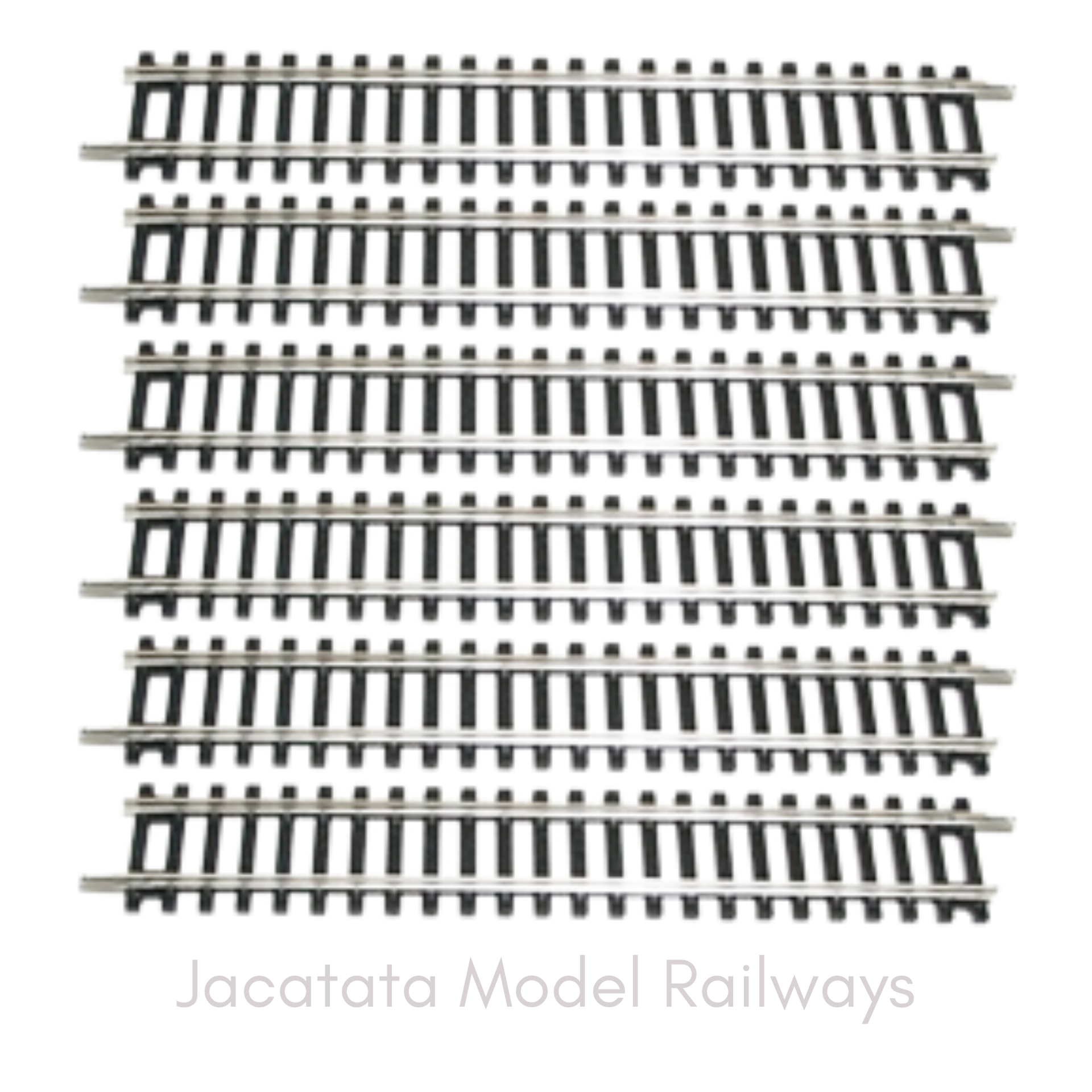New Pack of 6 - Hornby R600 - Straight Track - 1:76 Scale - OO Gauge ...