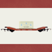 Load image into Gallery viewer, Hornby - R6130A - BR Lowmac EP Wagon with ESG Crate - E260855 - OO Gauge
