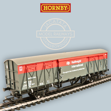 Load image into Gallery viewer, Hornby - R6351 - LWB Continental Ferry Van - BR Railfreight International Livery - 2390 249-7 - OO Gauge

