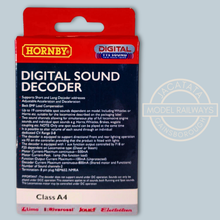 Load image into Gallery viewer, Hornby - R8107-37-525 - TTS - Digital Sound Decoder - Class A4 (Steam) - With NEM 652, 8 Pin Plug - New
