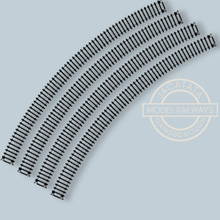 Load image into Gallery viewer, New Pack of 4 - Hornby R8262 - 4th Radius Double Curve Track - 1:76 Scale - OO Gauge
