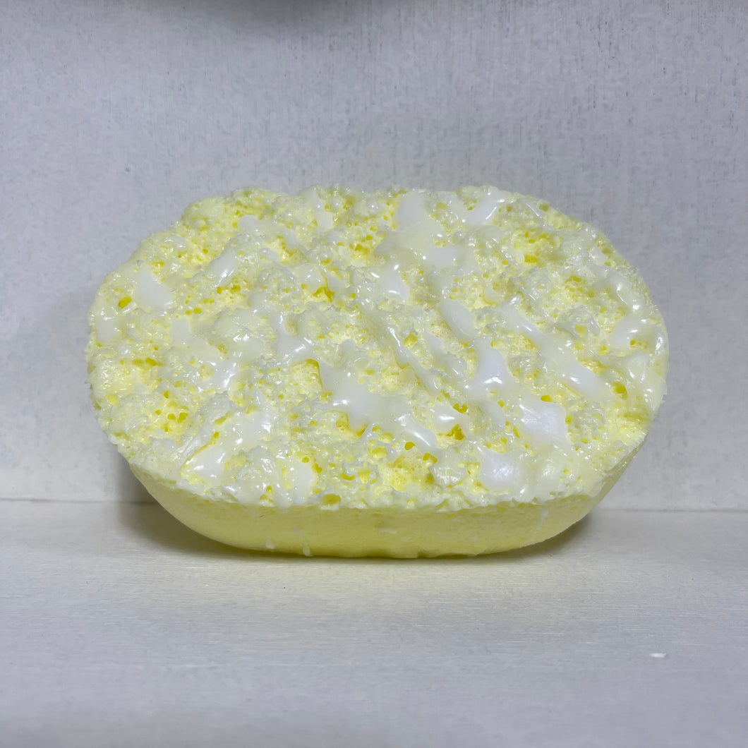 Sherbet Lemon Exfoliating Soap Sponge