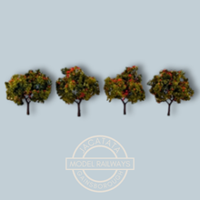 Load image into Gallery viewer, Woodland Scenics - Classics - TR3591 - Trees - 4 x Medium Apple Trees  2 inch to 3 inch - Multi Scale
