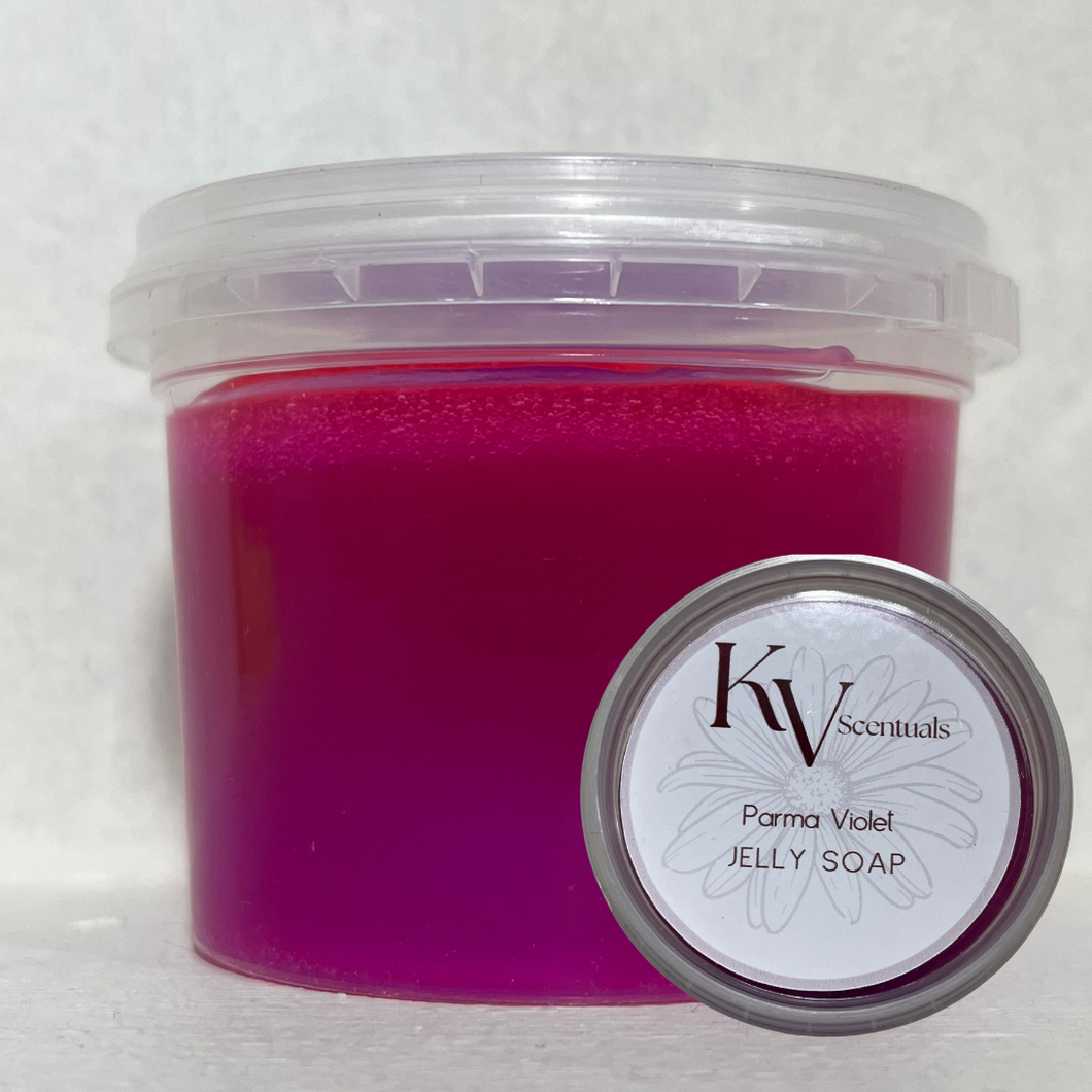 Parma Violet Wobbly Jelly Soap