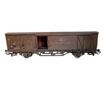Load image into Gallery viewer, Hornby - R6159A - Weathered 20t Continental Ferry Van - British Railways Livery 2380-393/5 - OO Gauge
