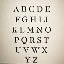 Load image into Gallery viewer, Stencil - No.101 - A4 - Alphabet In Capitals
