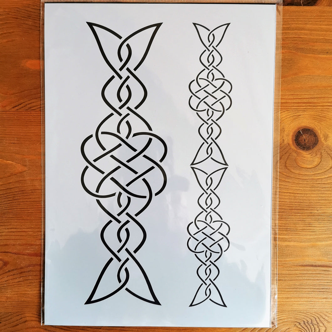 Stencil - No.125 - A4 - Scrollwork
