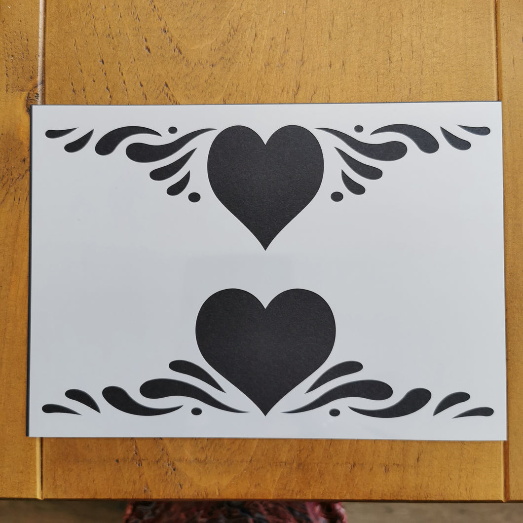 No.128 - A4 - Heart Scroll