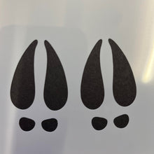 Load image into Gallery viewer, A4 Stencil - Footprints - Santa Claus - Reindeer - Elf
