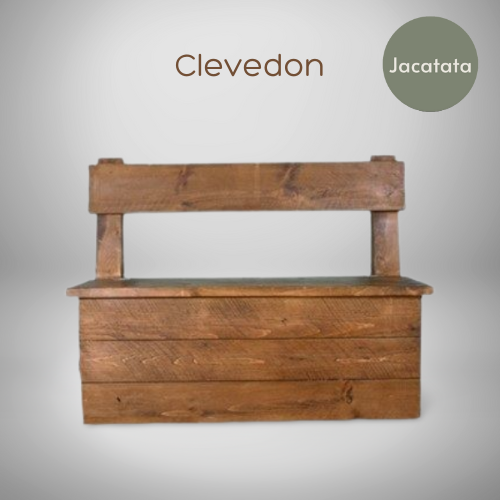 Clevedon - Back Bench With Storage - 5 Sizes Available