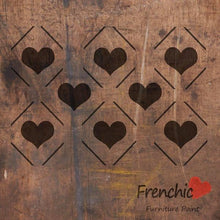 Load image into Gallery viewer, Stencil - Diamond Hearts
