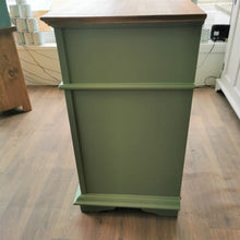 Load image into Gallery viewer, Painted Pine Glazed Display Dresser
