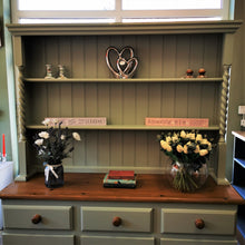 Load image into Gallery viewer, Pine Display Dresser in Wise Old Sage
