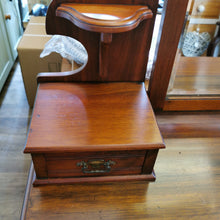 Load image into Gallery viewer, Antique Mahogany Dressing Table with Adjustable Angle Mirror
