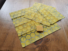 Load image into Gallery viewer, Beeswax Food Wraps - Set of 3
