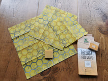 Load image into Gallery viewer, Beeswax Food Wraps - Set of 3
