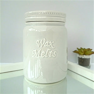 Ceramic Wax Melt Storage Jar